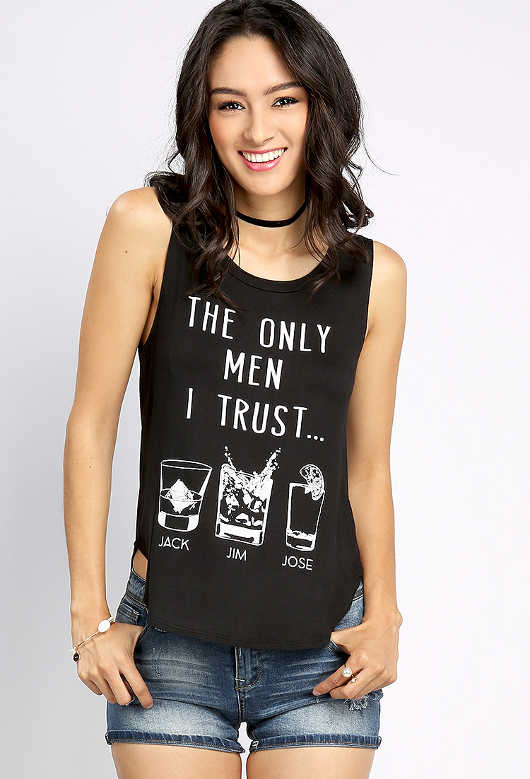 The Only Men Graphic Top