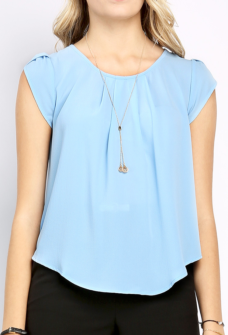 Dressy Pleated Top