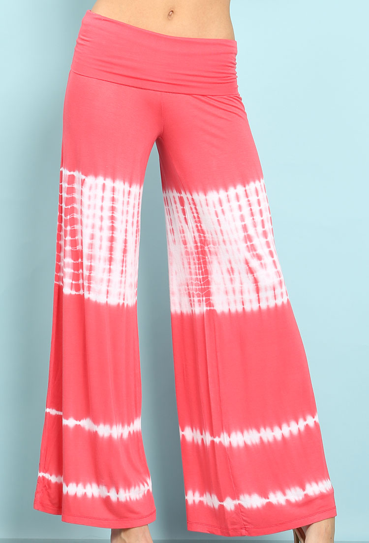 Tie Dyed Wide Pants